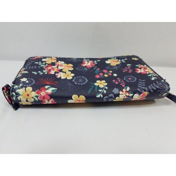 Safe Keeper RFID Wallet Navy Blue Floral Indentity Theft Security New with tags - Picture 6 of 8